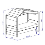 CAMA CASITA INFANTIL KLERK