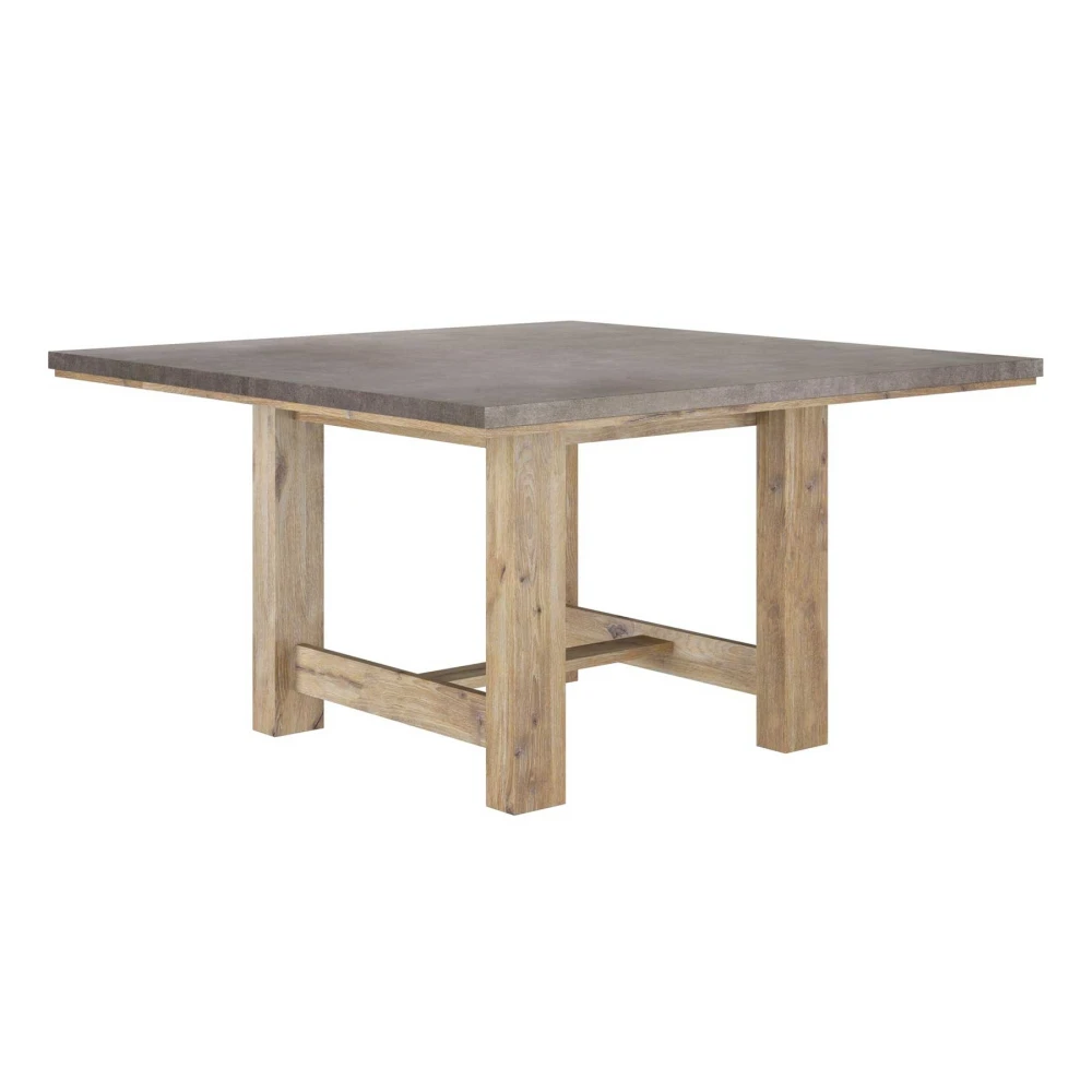 MESA DE MADERA CUADRADA THOR