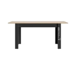 MESA DE COMEDOR EXTENSIBLE EN ESTILO INDUSTRIAL WEY