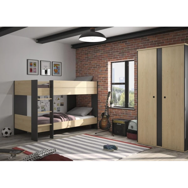 LITERA BICOLOR EN ESTILO INDUSTRIAL RONN