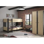 LITERA BICOLOR EN ESTILO INDUSTRIAL RONN