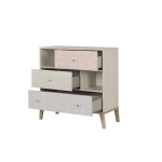 CÓMODA JUVENIL CON 3 CAJONES TERRAL