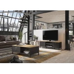 Living room furniture in industrial style