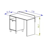 ESCRITORIO INFANTIL AMIRA