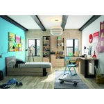 ESTANTE-VESTIDOR DE ESTILO INDUSTRIAL MANCHESTER