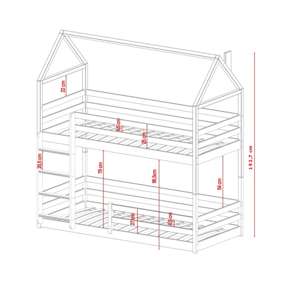 LITERA CASITA EN VARIAS MEDIDAS MITI