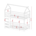 LITERA CASITA EN VARIAS MEDIDAS MITI