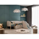 CAMA INFANTIL CON TOBOGAN KUMI