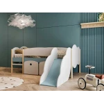 CAMA INFANTIL CON TOBOGAN KUMI
