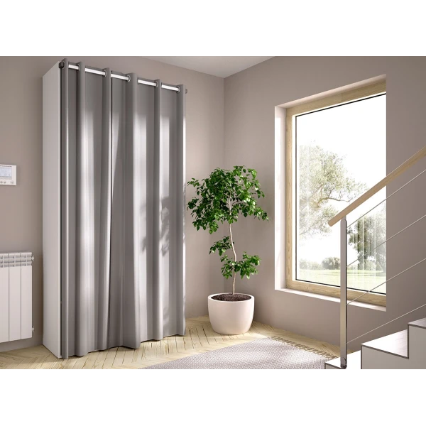 Wardrobe without doors