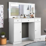 TOCADOR  CON CAJONES Y ARMARIO CLARISE