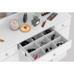 TOCADOR  CON CAJONES Y ARMARIO CLARISE