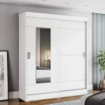 Bayron wardrobe with drawers and sliding doors for a modern bedroom