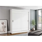 Bayron wardrobe with mirror and refined side detail