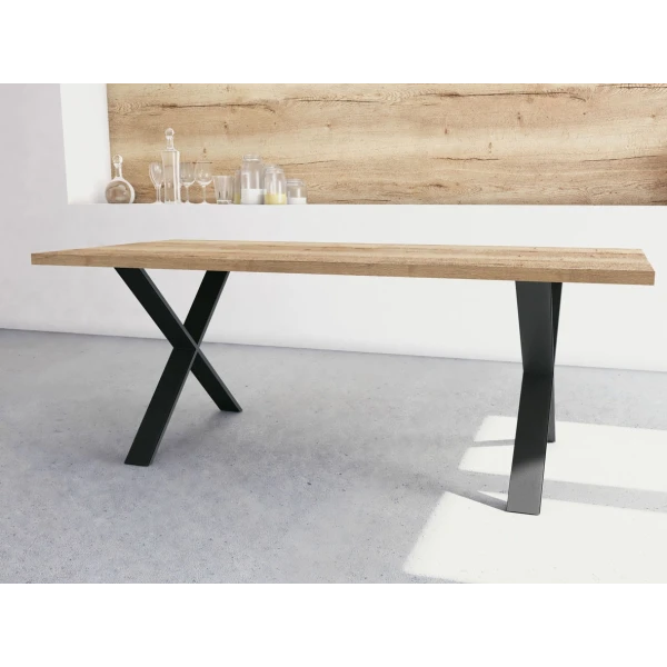 MESA RECTANGULAR ESTILO INDUSTRIAL CLAXON