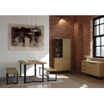 MESA DE ESTILO INDUSTRIAL ABBY