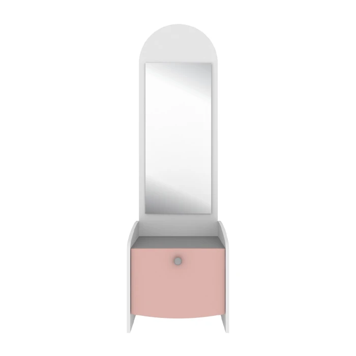 Children's nightstand with mirror