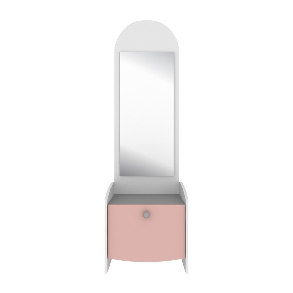 Children's nightstand with mirror