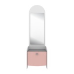 Children's nightstand with mirror