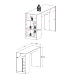 Dimensions of high table