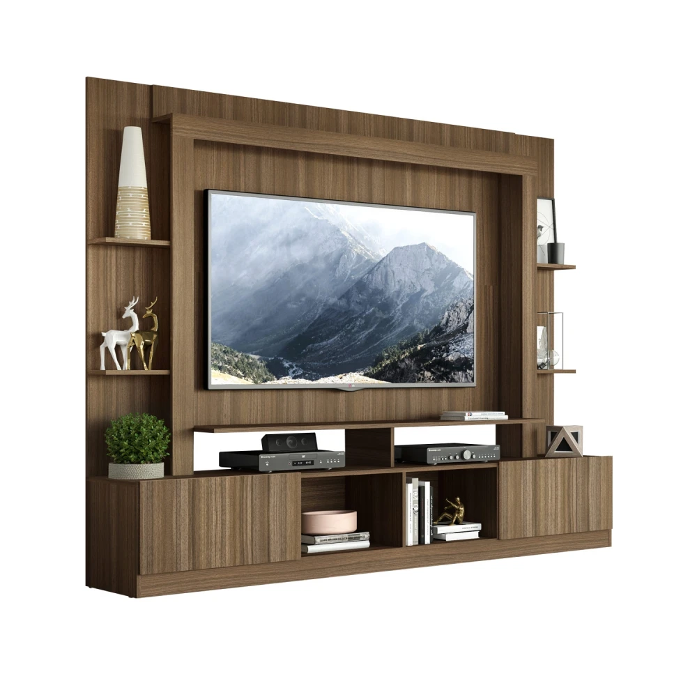 Wooden entertainment centre