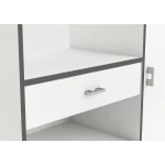 Kitchen auxiliary furniture. Microwave space. 3 doors, drawer and shelves. Pantry cabinet - Cupboard.