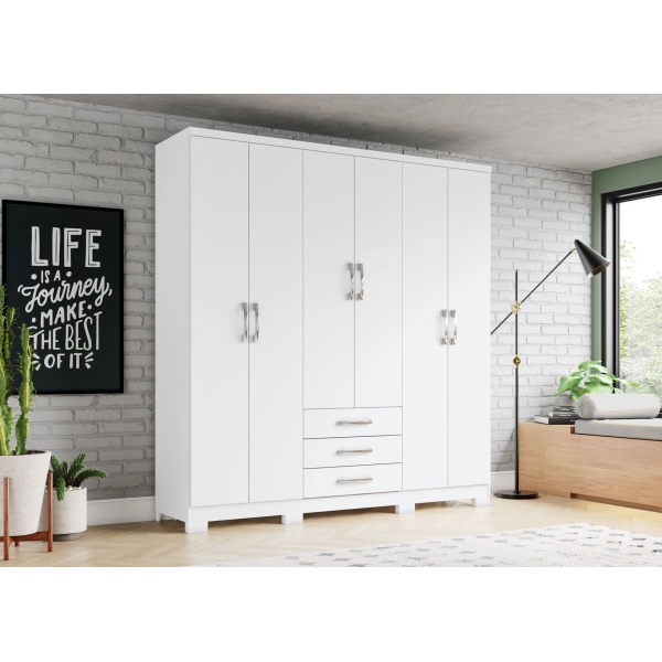 ARMARIO 3 BARRAS Y TRES CAJONES TREMON