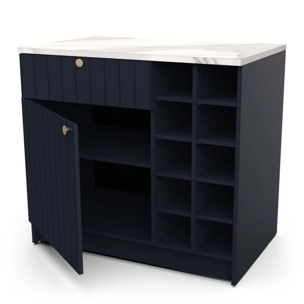 MUEBLE DE COCINA CON BOTELLERO ALLY