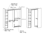 VESTIDOR ESQUINERO SWIF