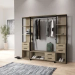 VESTIDOR  CON CAJONES ESTILO INDUSTRIAL EBAN