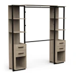 VESTIDOR  CON CAJONES ESTILO INDUSTRIAL EBAN