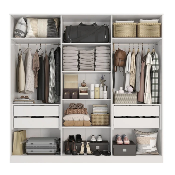 VESTIDOR ABIERTO 4 CAJONES ALTER