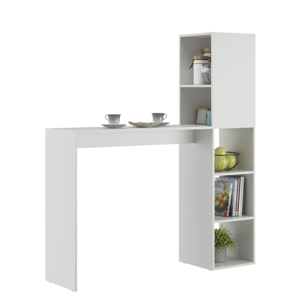 MESA ALTA CON ESTANTES CLEVER