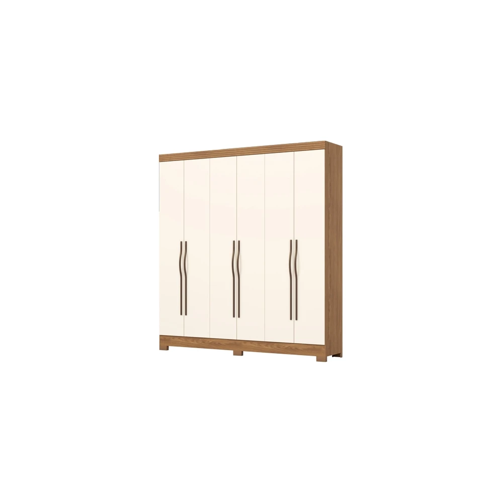 ARMARIO 6 PUERTAS BICOLOR WILSOR