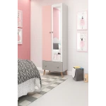 Children's colourful wardrobe