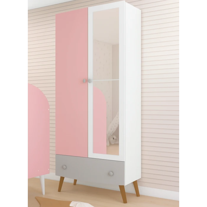 Children's colourful wardrobe