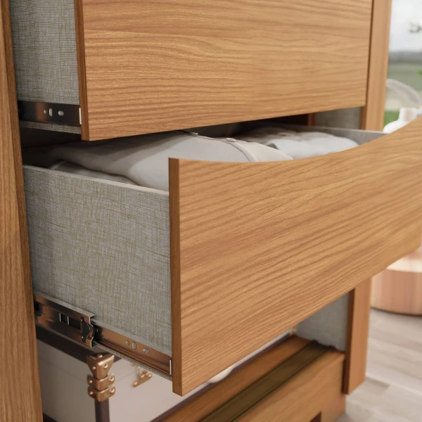 Zenit Vicawu wardrobe drawer detail with smooth opening system