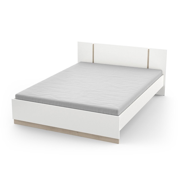 Nord bed dimensions and technical measurements, detailed bedroom layout